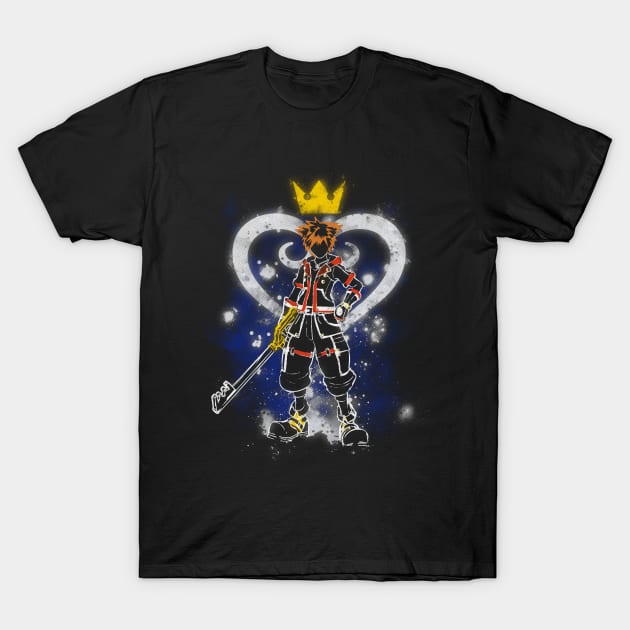 Keyblade boy v1 T-Shirt by Genesis993